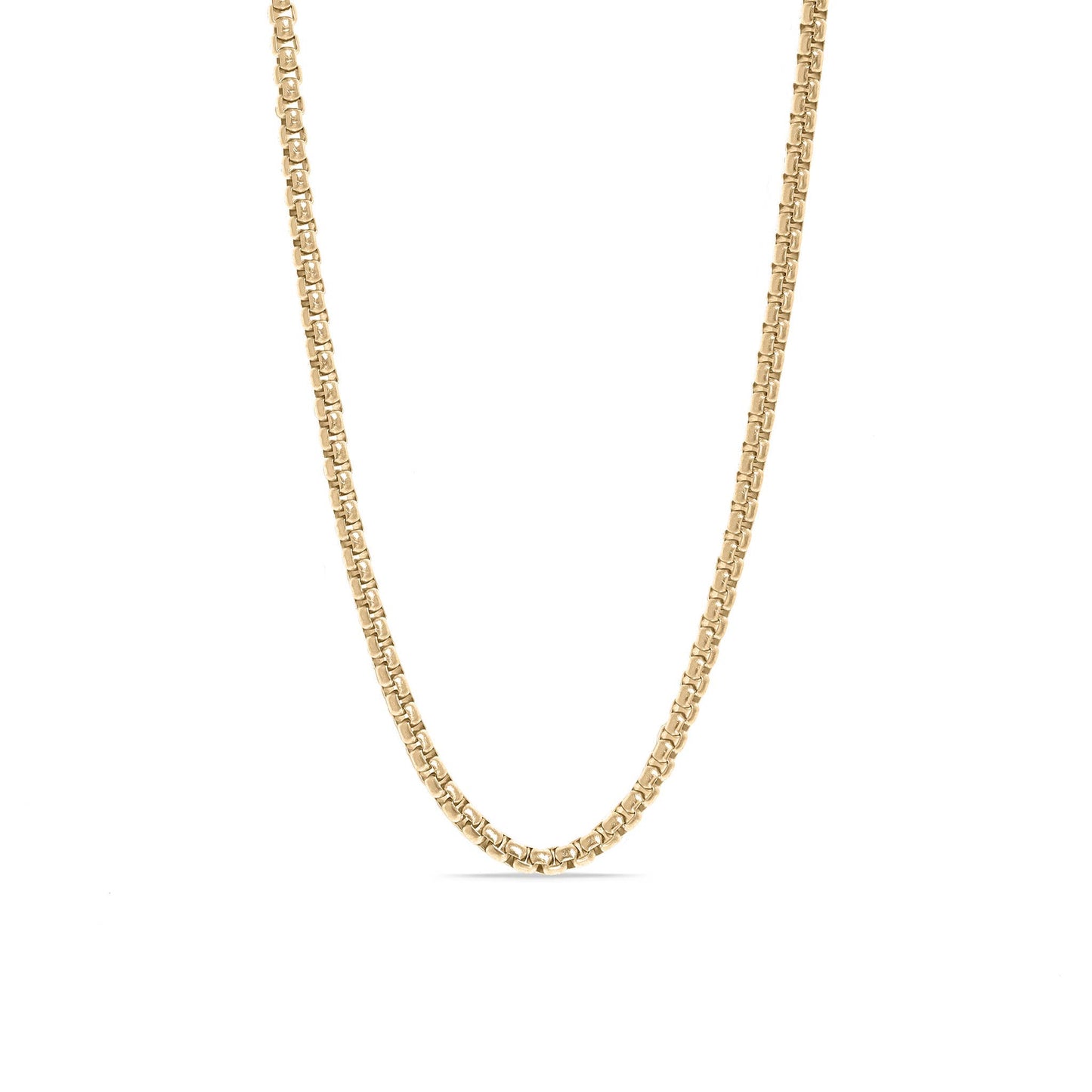 Stainless Steel Rounded Box Chain
