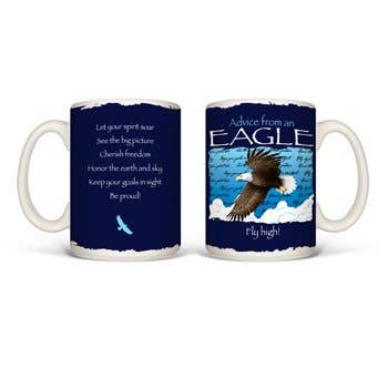 Advice Eagle - White 15oz Mug