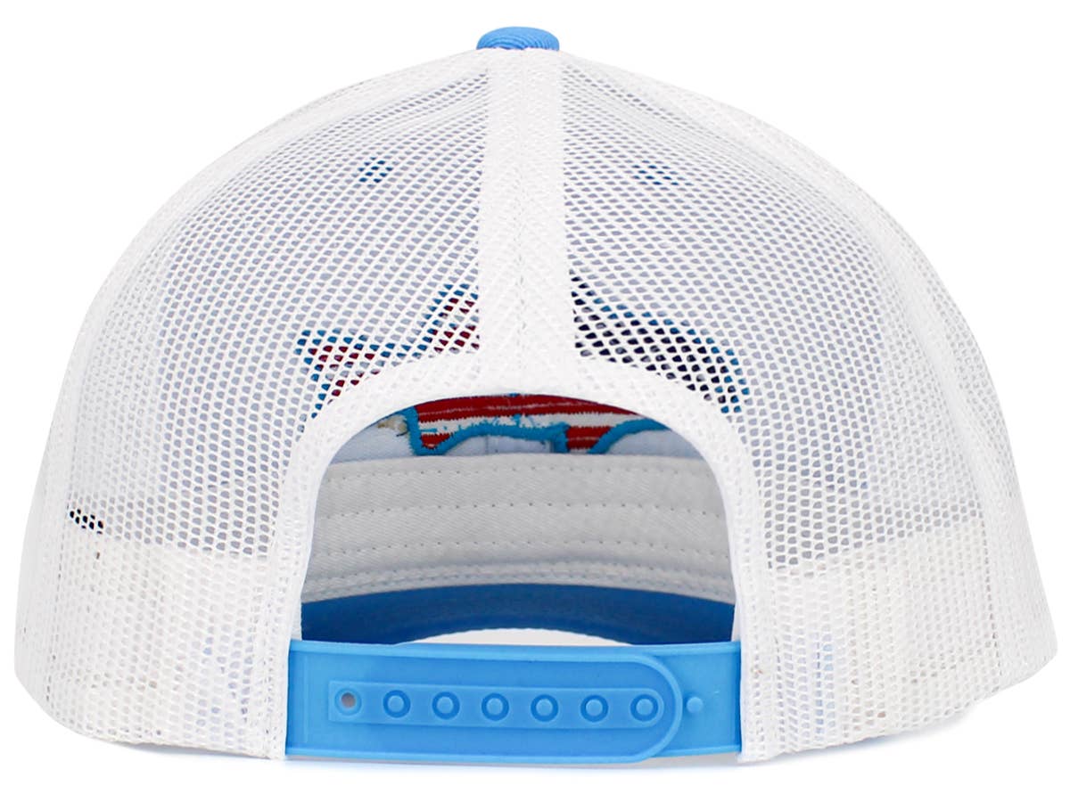 Fish Flag Mesh Back Ballcap
