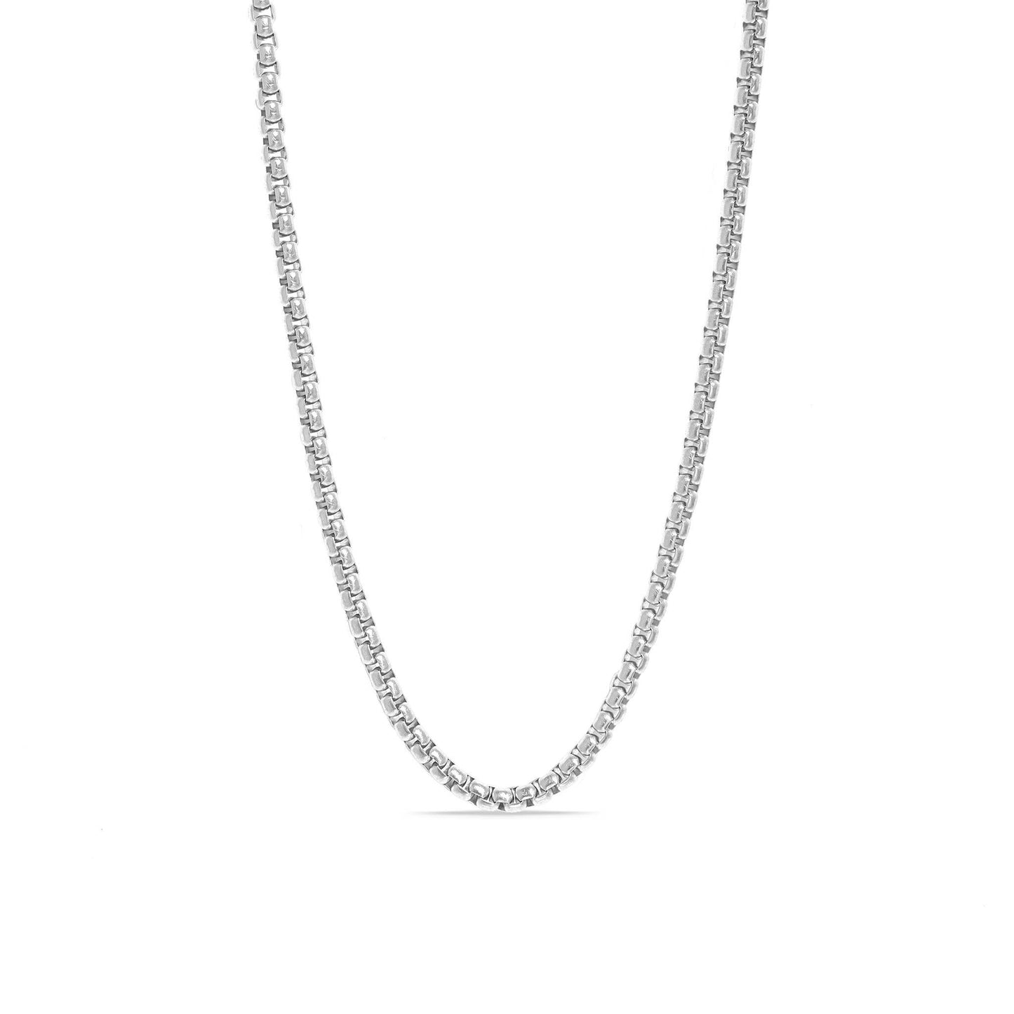 Stainless Steel Rounded Box Chain