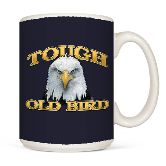 Tough Old Bird - White 15oz Mug