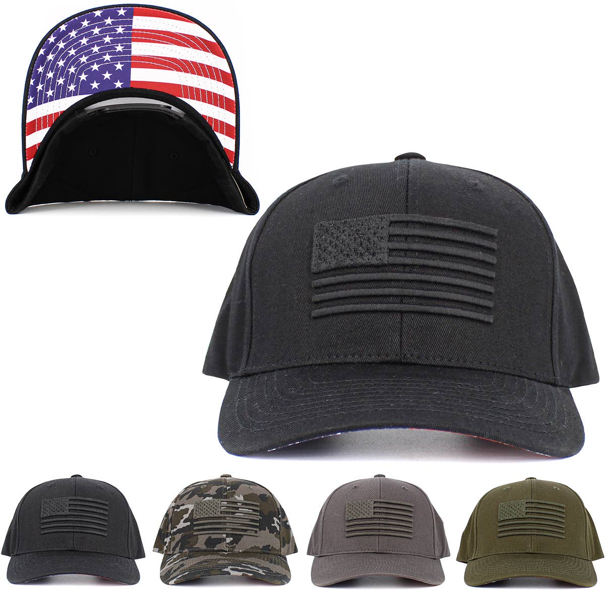 Flag Patch Underbrim Ballcap