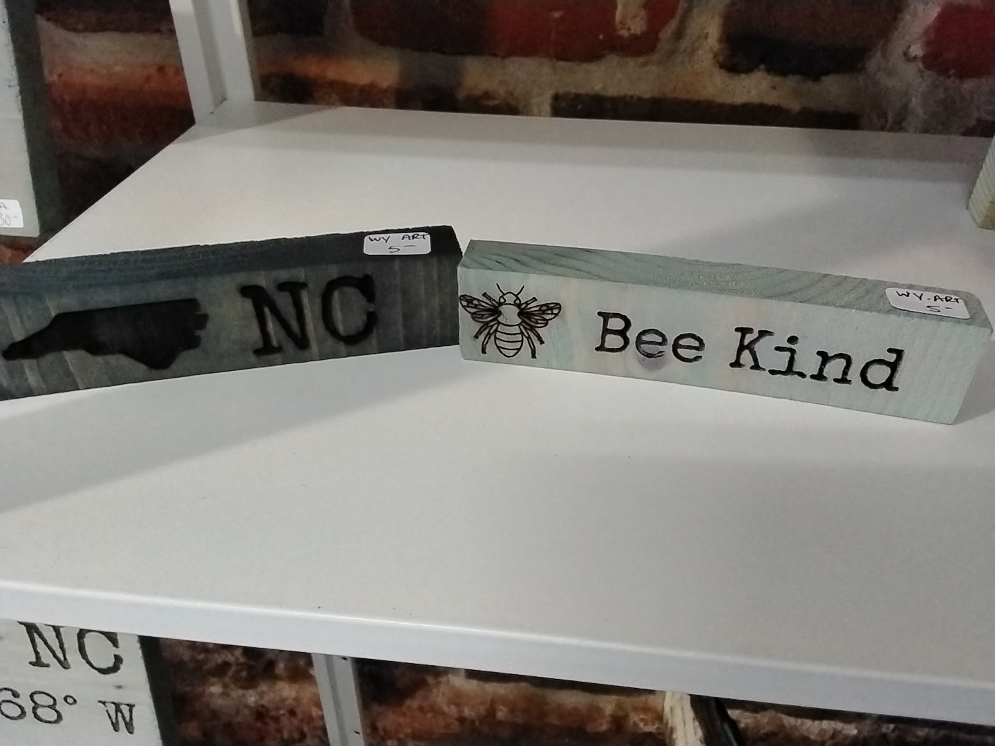 Laser cut Wood signs- X-small