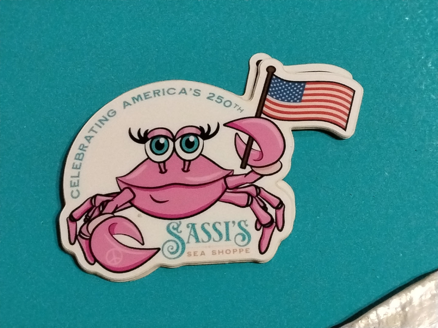Sassi 250th sticker