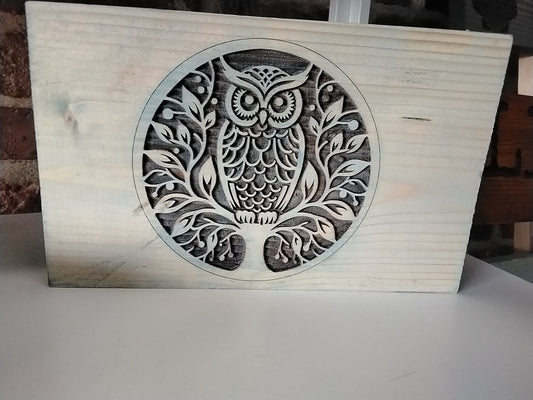 Laser cut Wood signs- Medium