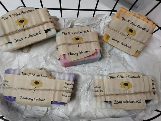 Hand made natural soaps